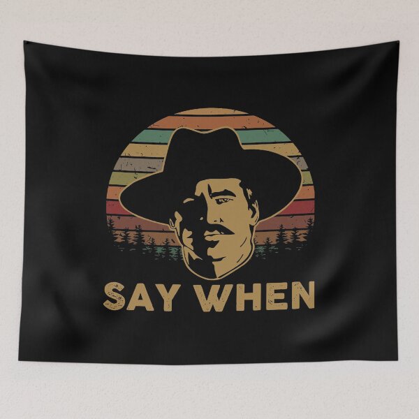 Item preview, Vintage Say When - I'm Your Huckleberry Perfect Gift designed and sold by ElectaWeber.