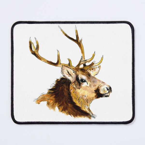 Item preview, Red deer stag with thirteen points on its antlers. designed and sold by janesg.