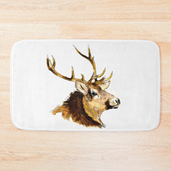 Item preview, Red deer stag with thirteen points on its antlers. designed and sold by janesg.