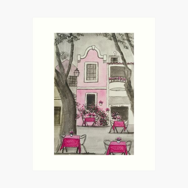 Rosa's Cafe Art Print