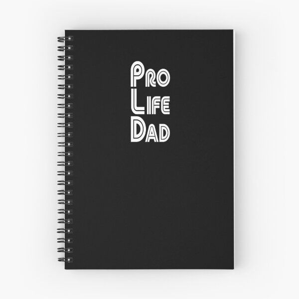 Item preview, White Pro Life Dad Line retro letters designed and sold by Patrick Chastain.