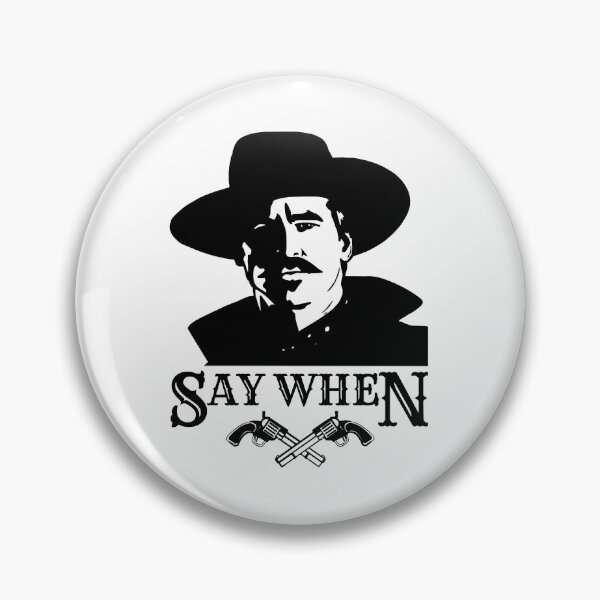 Item preview, Retro Say When - I'm Your Huckleberry Perfect Gift designed and sold by ElectaWeber.