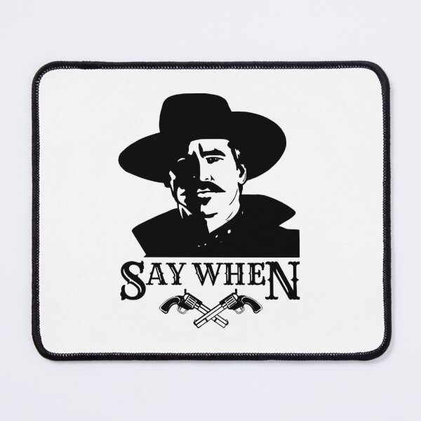 Item preview, Retro Say When - I'm Your Huckleberry Perfect Gift designed and sold by ElectaWeber.