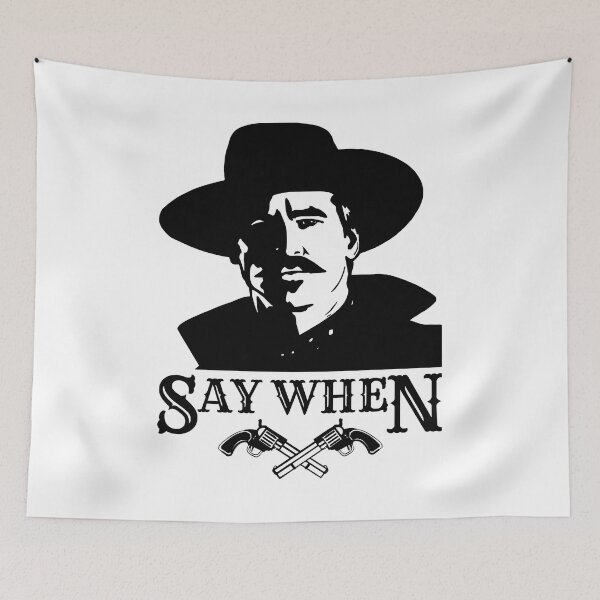 Item preview, Retro Say When - I'm Your Huckleberry Perfect Gift designed and sold by ElectaWeber.