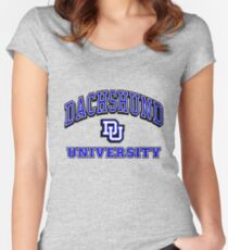 Dachshund University Women's Fitted Scoop T-Shirt