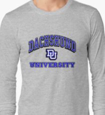 Dachshund University Long Sleeve T-Shirt