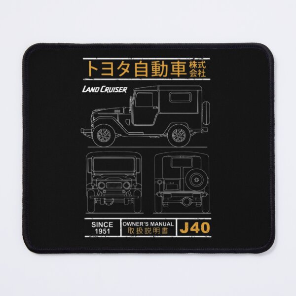 Item preview, LAND CRUISER J40 SILHOUETTE designed and sold by Racingdecals.