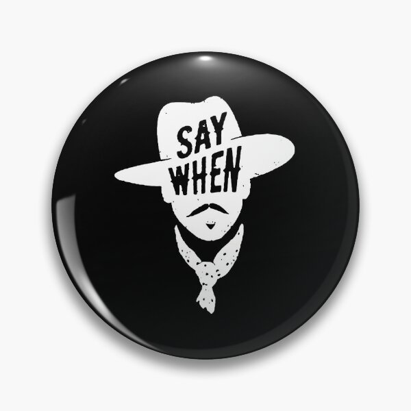 Item preview, Doc Holliday Say When Tombstone Gift Fan designed and sold by ElectaWeber.