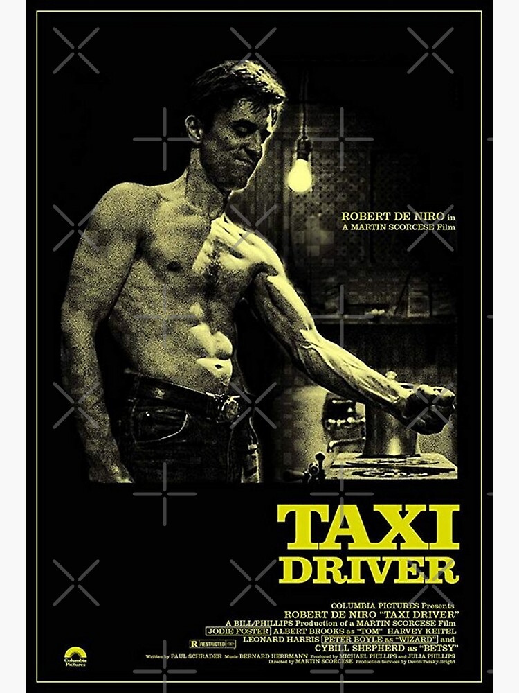 "Taxi Driver By Martin Scorsese Movie Poster" Poster For Sale By ...