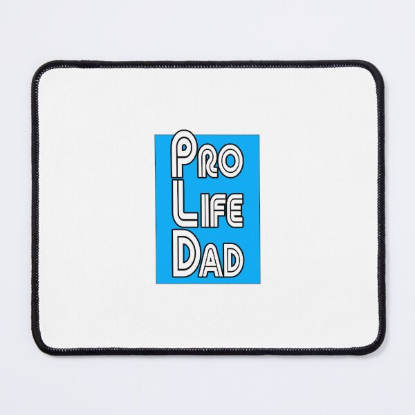 Item preview, Blue box, Pro Life Dad Line retro letters designed and sold by Patrick Chastain.