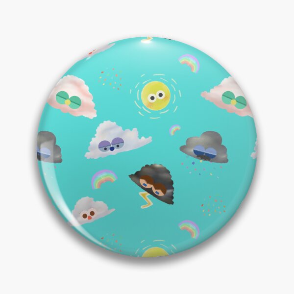 Aperçu de l'œuvre Motif de la série Cloud - Bleu créée et vendue par MILdecals.