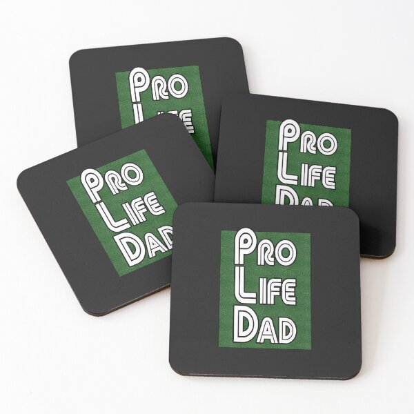 Item preview, Dark Grass box, Pro Life Dad Line retro letters designed and sold by Patrick Chastain.