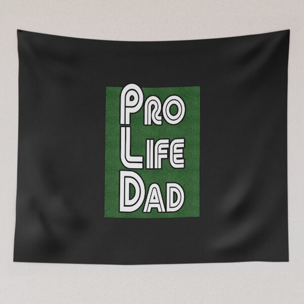 Item preview, Dark Grass box, Pro Life Dad Line retro letters designed and sold by Patrick Chastain.