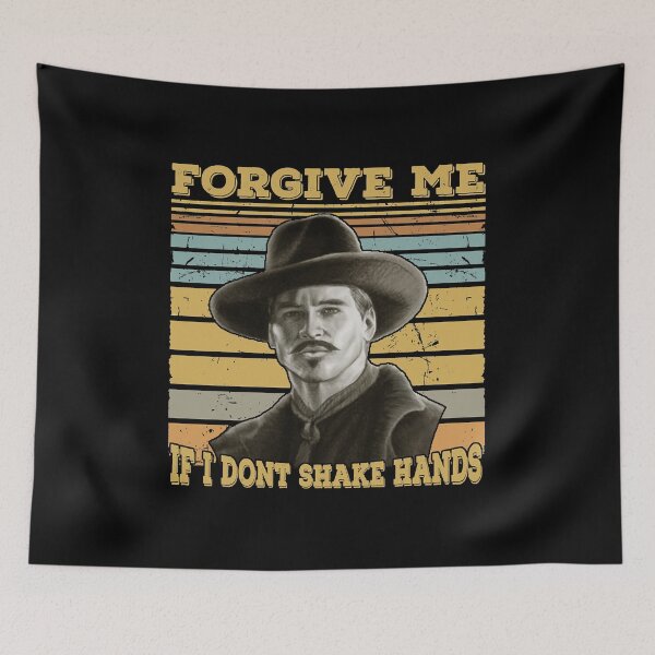 Item preview, Doc Holliday Tombstone Forgive Me If I Dont Shake Hands designed and sold by ElectaWeber.