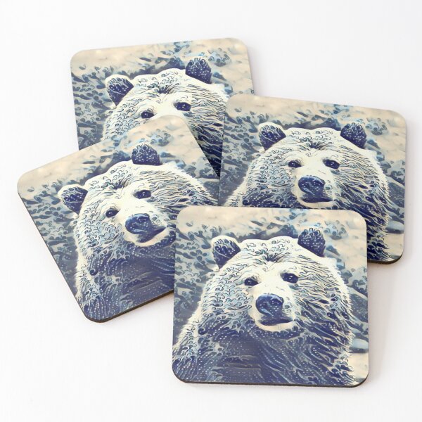 Item preview, The Blue Bear designed and sold by KiwiArtistDK.