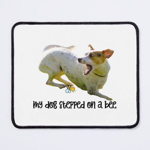 Item preview, My dog stepped on a bee designed and sold by clients.