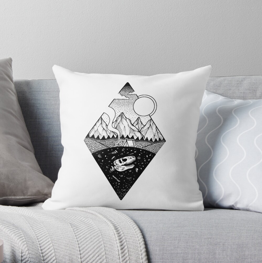 Item preview, Throw Pillow designed and sold by deniart.