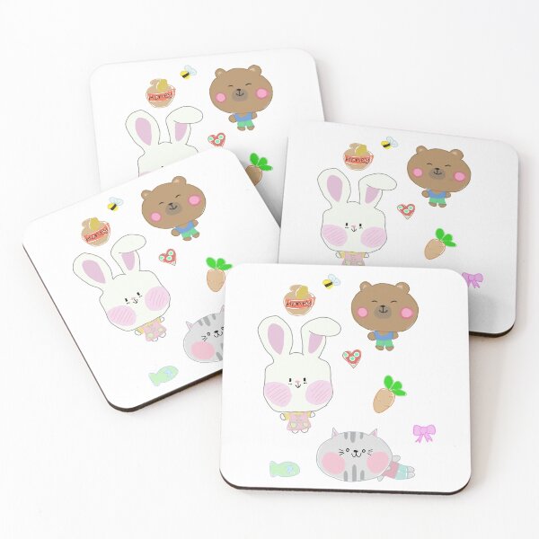 Item preview, Sweet animals favorite designed and sold by de-creartique.