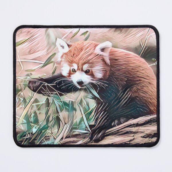 Item preview, Red Panda in Bamboo Sketch designed and sold by KiwiArtistDK.