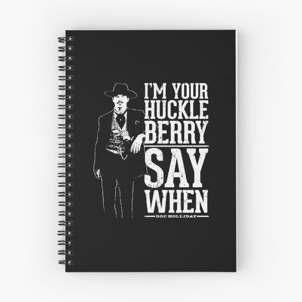 Item preview, I'm Your Huckleberry - Say When Retro Vintage designed and sold by ElectaWeber.