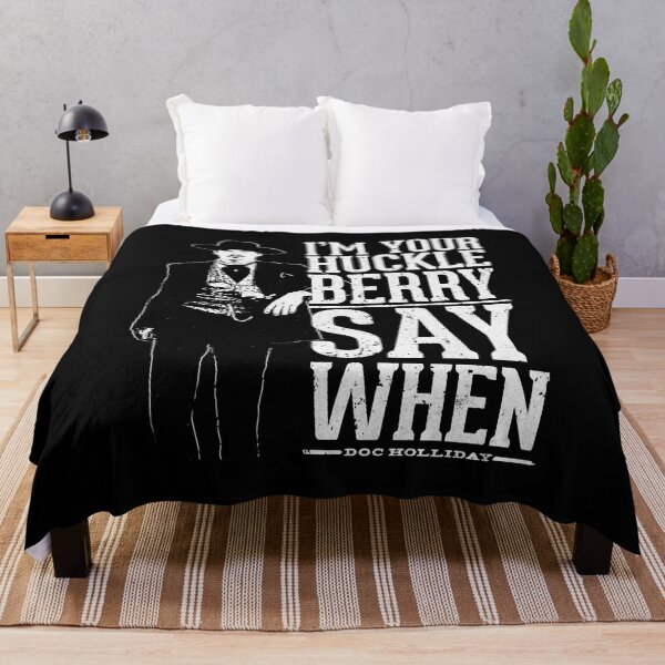 Item preview, I'm Your Huckleberry - Say When Retro Vintage designed and sold by ElectaWeber.