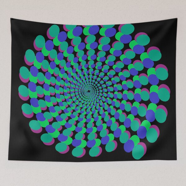 Item preview, Spiral of colorful circles designed and sold by ocorvo.