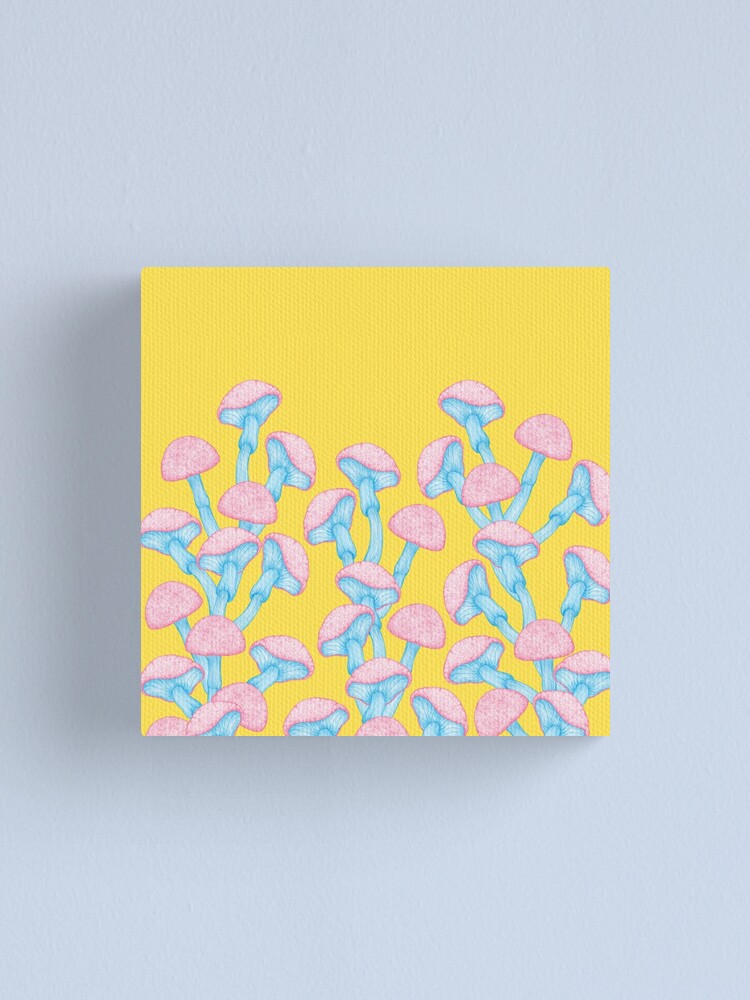 Alternate view of The Garden of Wonderland Mushroom Canvas Print