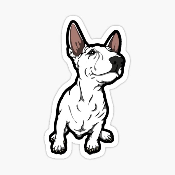 Item preview, Smirking English Bull Terrier Puppy  designed and sold by Sookiesooker.