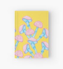 The Garden of Wonderland Mushroom Hardcover Journal