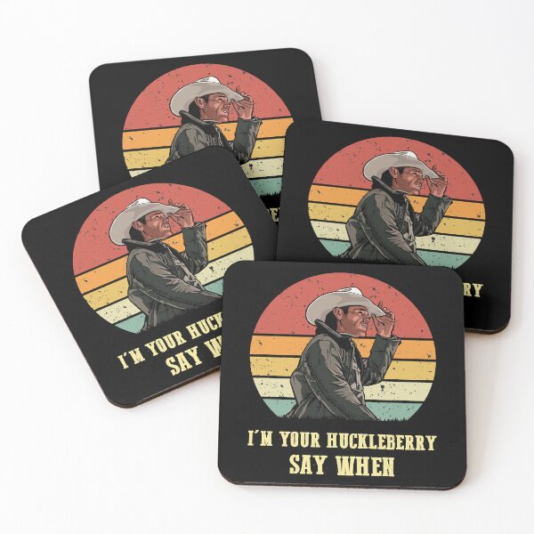 Item preview, I'm Your Huckleberry - Say When Retro Vintage designed and sold by ElectaWeber.