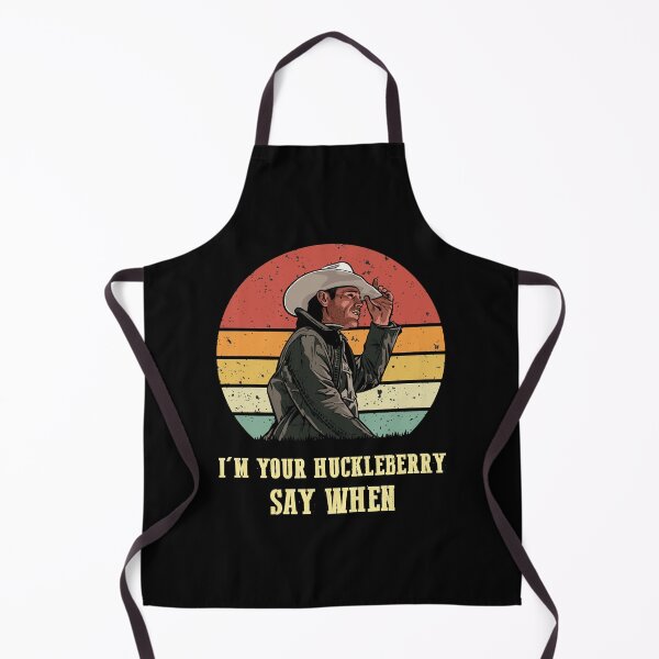 Item preview, I'm Your Huckleberry - Say When Retro Vintage designed and sold by ElectaWeber.
