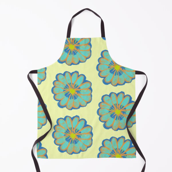 Item preview, Pretty blue and yellow flower designed and sold by Mary Jane Lange.