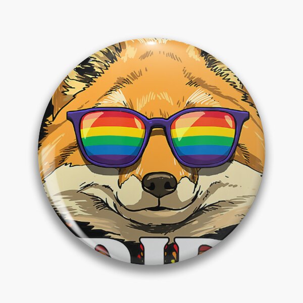 Item preview, Fox Gay Pride LGBT Rainbow Flag Sunglasses LGBTQ designed and sold by SethFrancis37.
