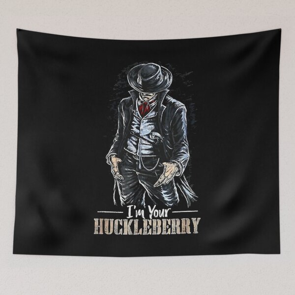Item preview, I'm your Huckleberry Cowboy quote funny saying designed and sold by ElectaWeber.