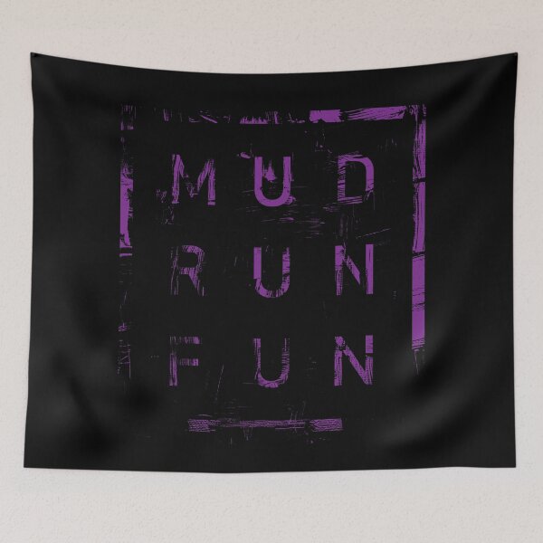 Item preview, Mud Run Fun Tough Mudder PURPLE Trail Running and Marathon designed and sold by BOBSMITHHHHH.