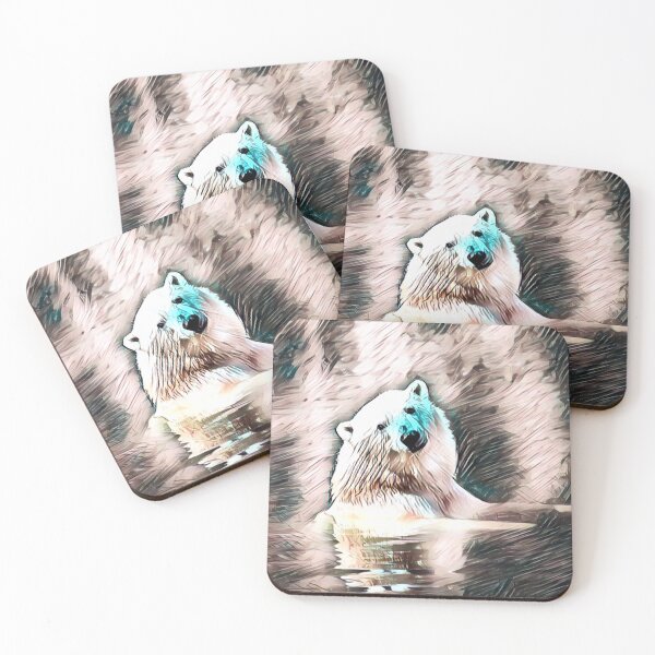 Item preview, Chilling Out, Polar Bear Sketch designed and sold by KiwiArtistDK.