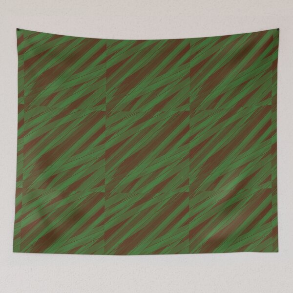 Item preview, Brown and Green Stripes designed and sold by StarCap7.