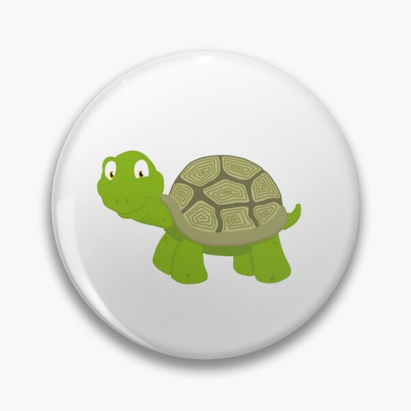 Artikelvorschau, Nette lächelnde grüne Schildkröte entworfen und verkauft von Thought2reality.