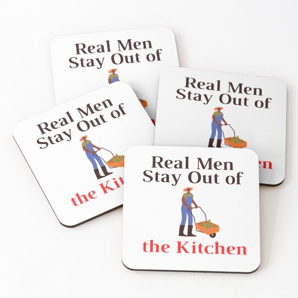 Item preview,   Funny Real Men Stay Out of the Kitchen designed and sold by yassminishop.