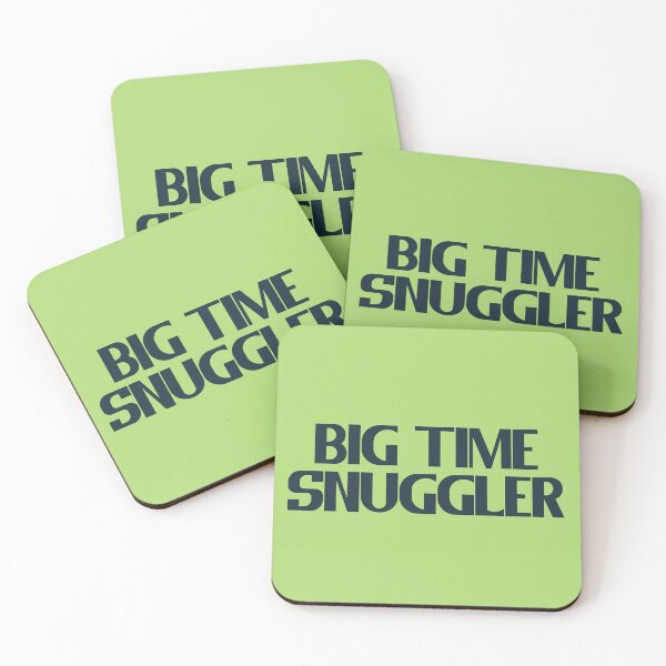 Item preview, Big Time Snuggler - Bold Blue Text designed and sold by Chubuter.