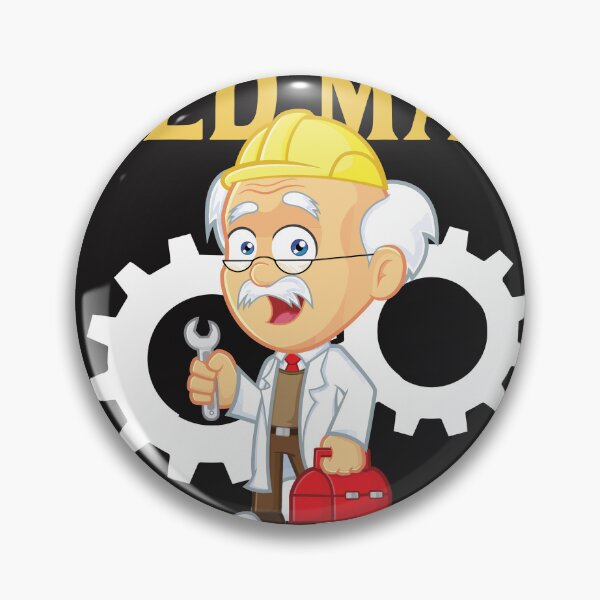 Item preview, Never Underestimate An Old Man With An Engineering designed and sold by RED FIR.