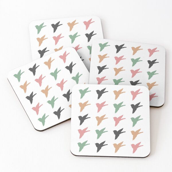 Item preview, Colorful Flying Bird Art Pattern White ver designed and sold by FlinArt.