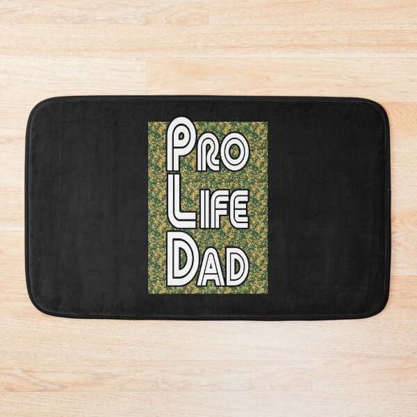 Item preview, Yellow/Green Grass box, Pro Life Dad Line retro letters designed and sold by Patrick Chastain.