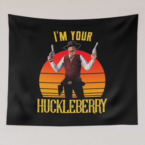 Item preview, I'm Your Huckleberry Vintage Cowboy Say When designed and sold by ElectaWeber.