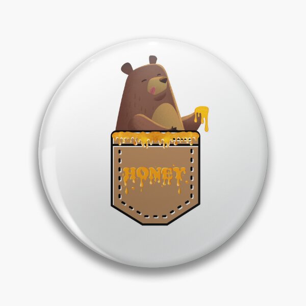 Item preview, bear in the pocket bear lover cute graphic designed and sold by Kongka.