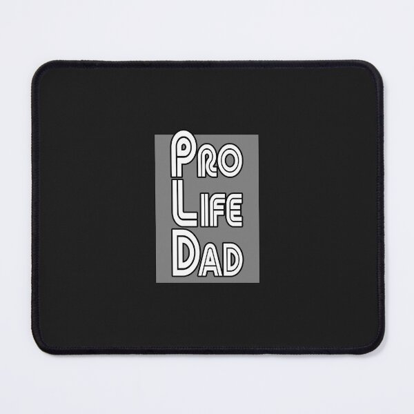Item preview, Grey box, Pro Life Dad Line retro letters designed and sold by Patrick Chastain.