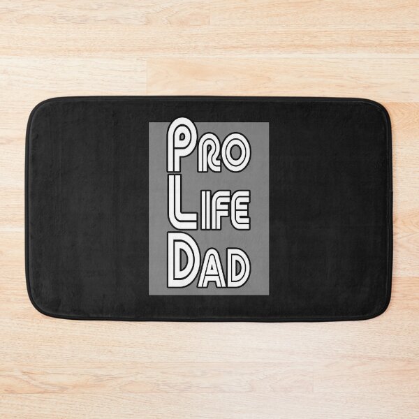 Item preview, Grey box, Pro Life Dad Line retro letters designed and sold by Patrick Chastain.