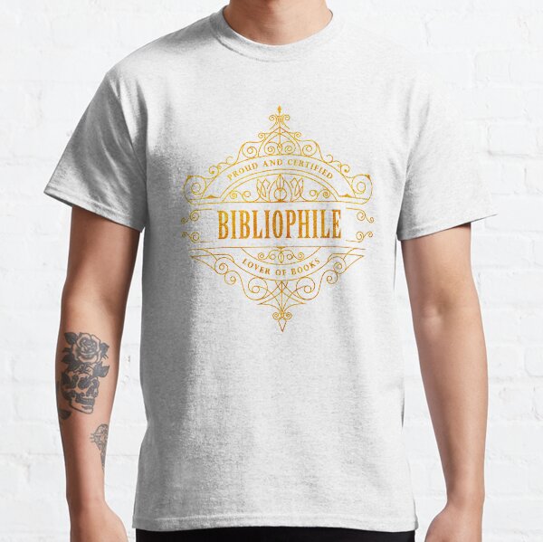 Gold Bibliophile Classic T-Shirt