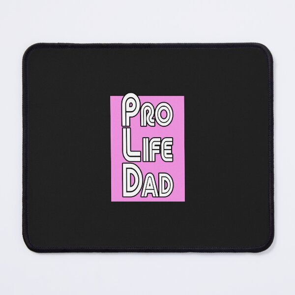 Item preview, Pink box, Pro Life Dad Line retro letters designed and sold by Patrick Chastain.
