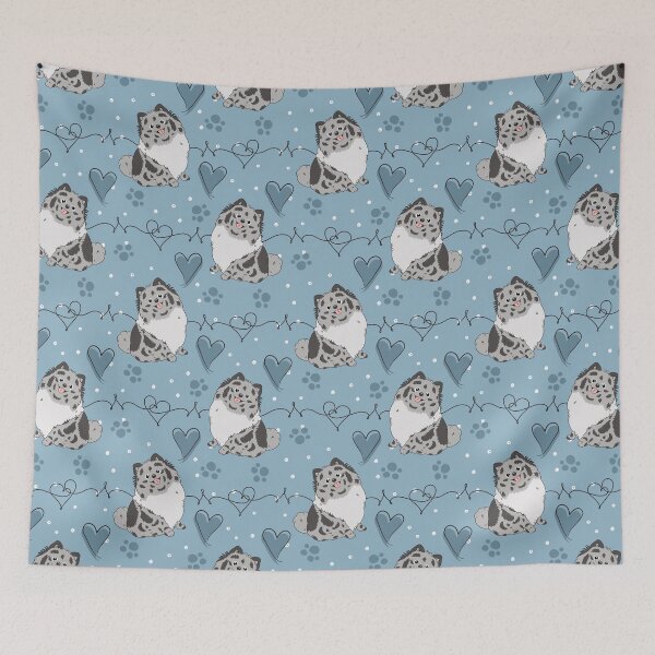 Item preview, LOVE Blue Merle Pomeranian designed and sold by Lulupainting.